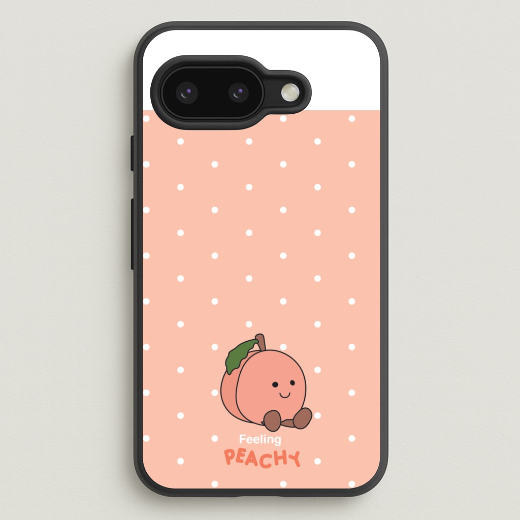 Peach Pattern Phone Case