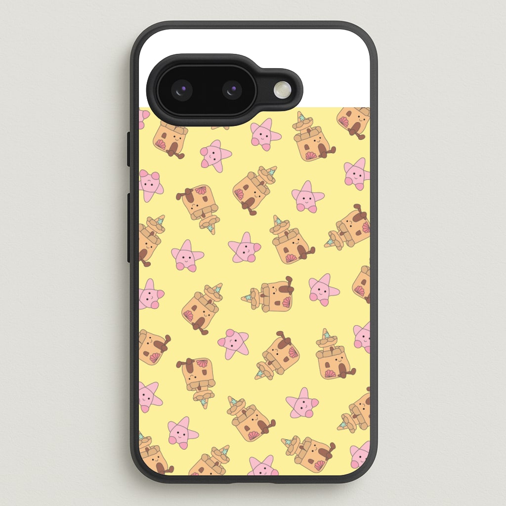 Sandcastles And Stars Pattern Phone Case