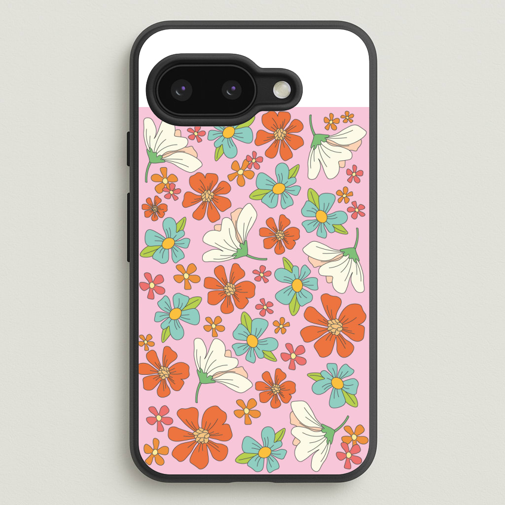 Pink Flower Pattern - Mothers Day Phone Case