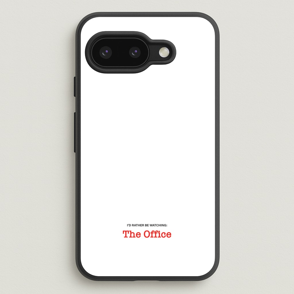 I'd Rather Be Watching The Office Phone Case