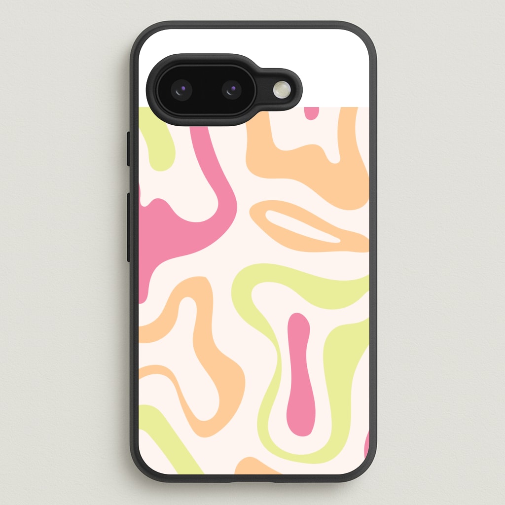 Pastel Shades Psychedelic Pattern Phone Case