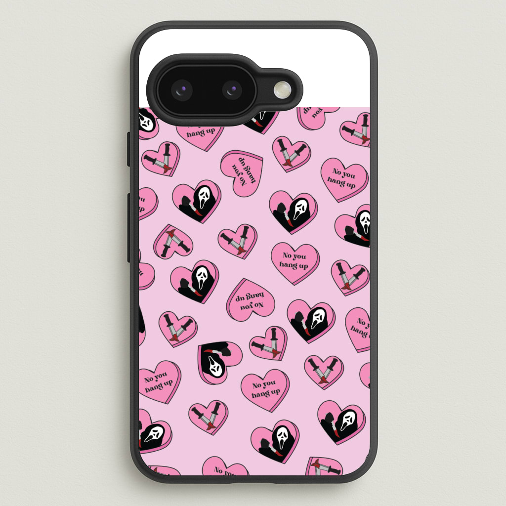 No You Hang Up Love Hearts Phone Case