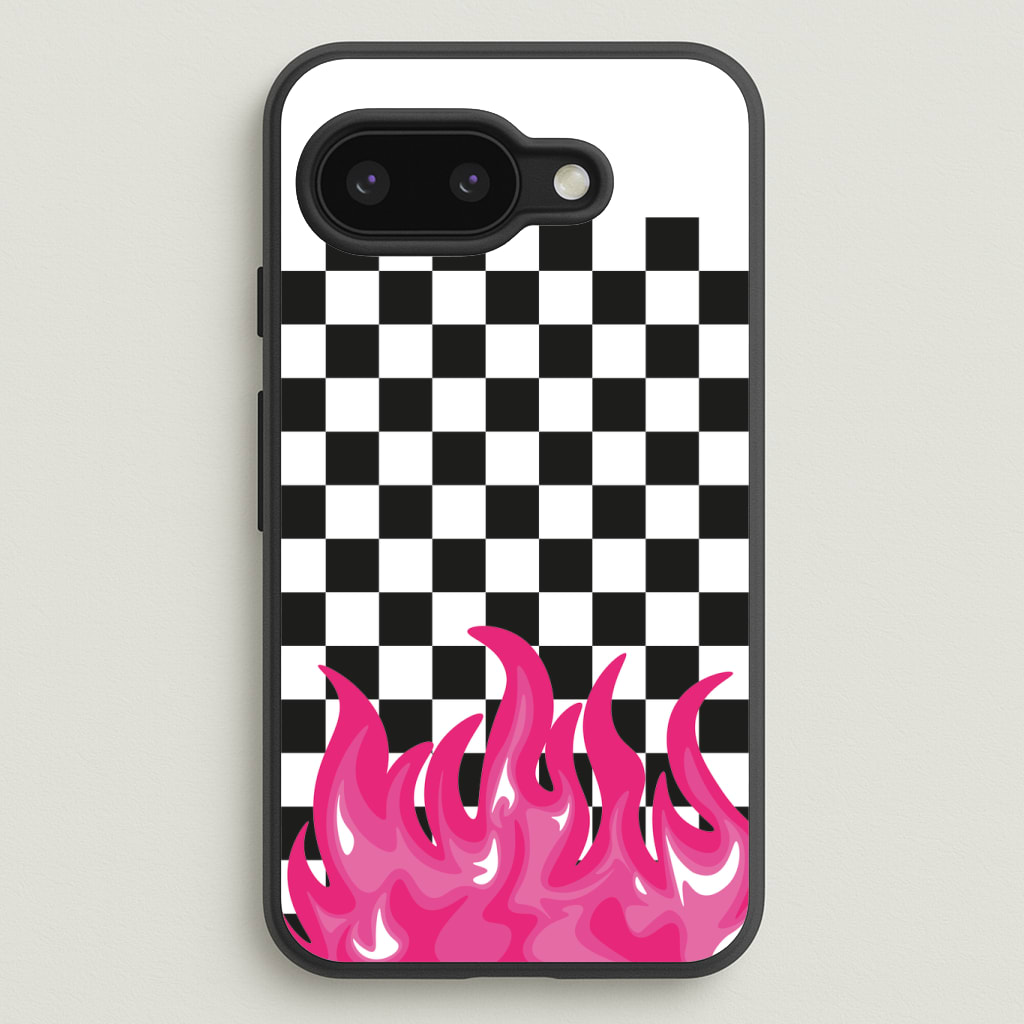 Pink Flame - Skate Aesthetic Phone Case