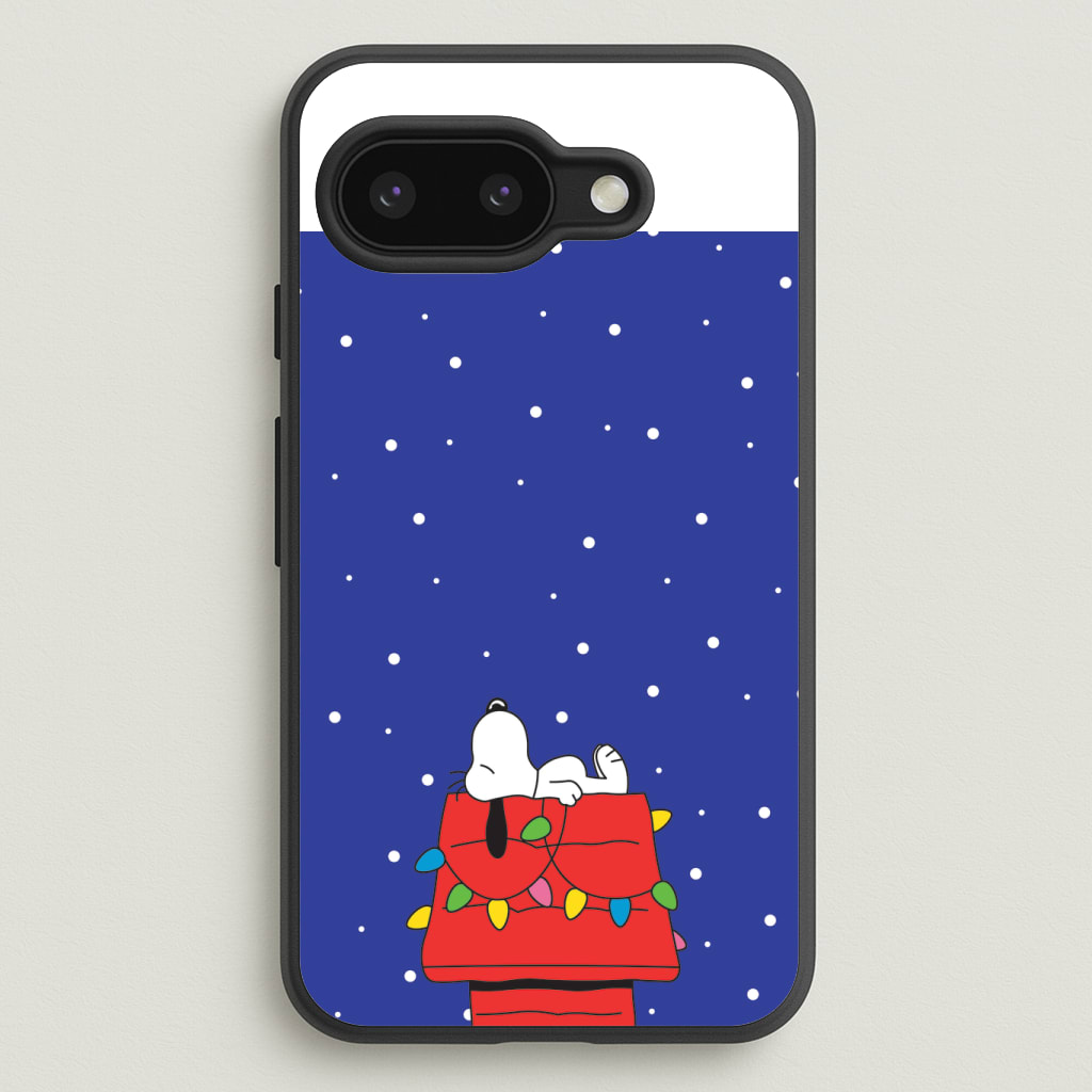 Cartoon Beagle Fairylights Phone Case
