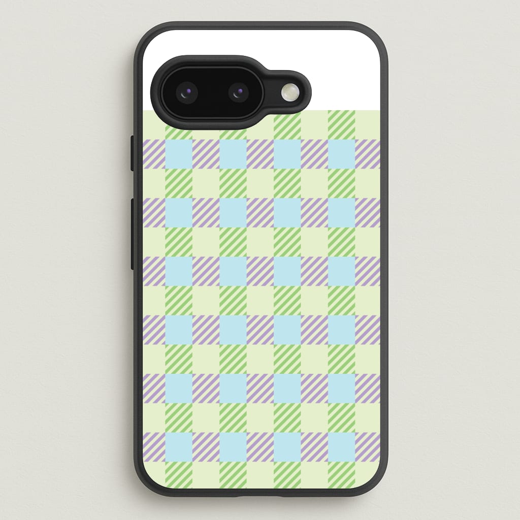 Green And Purple Checkered Phone Case