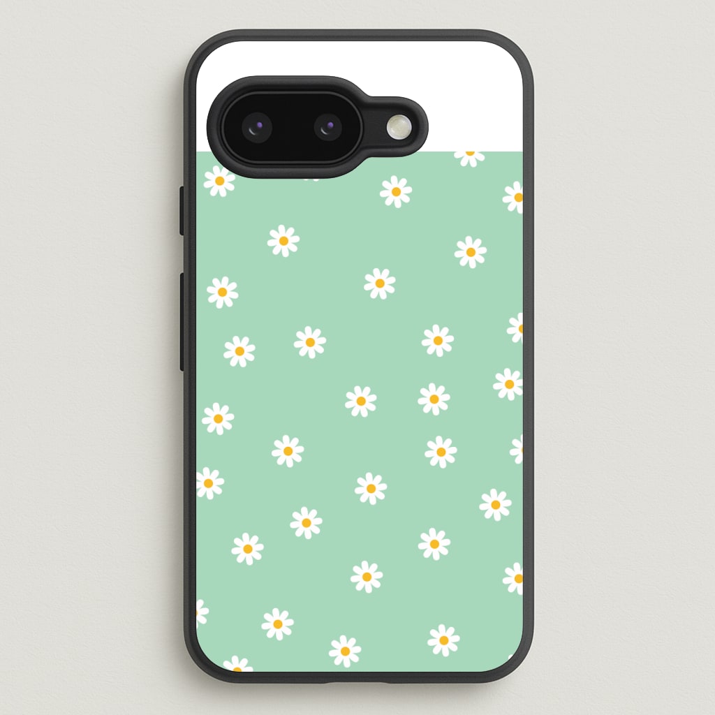 Teal Daisies Phone Case