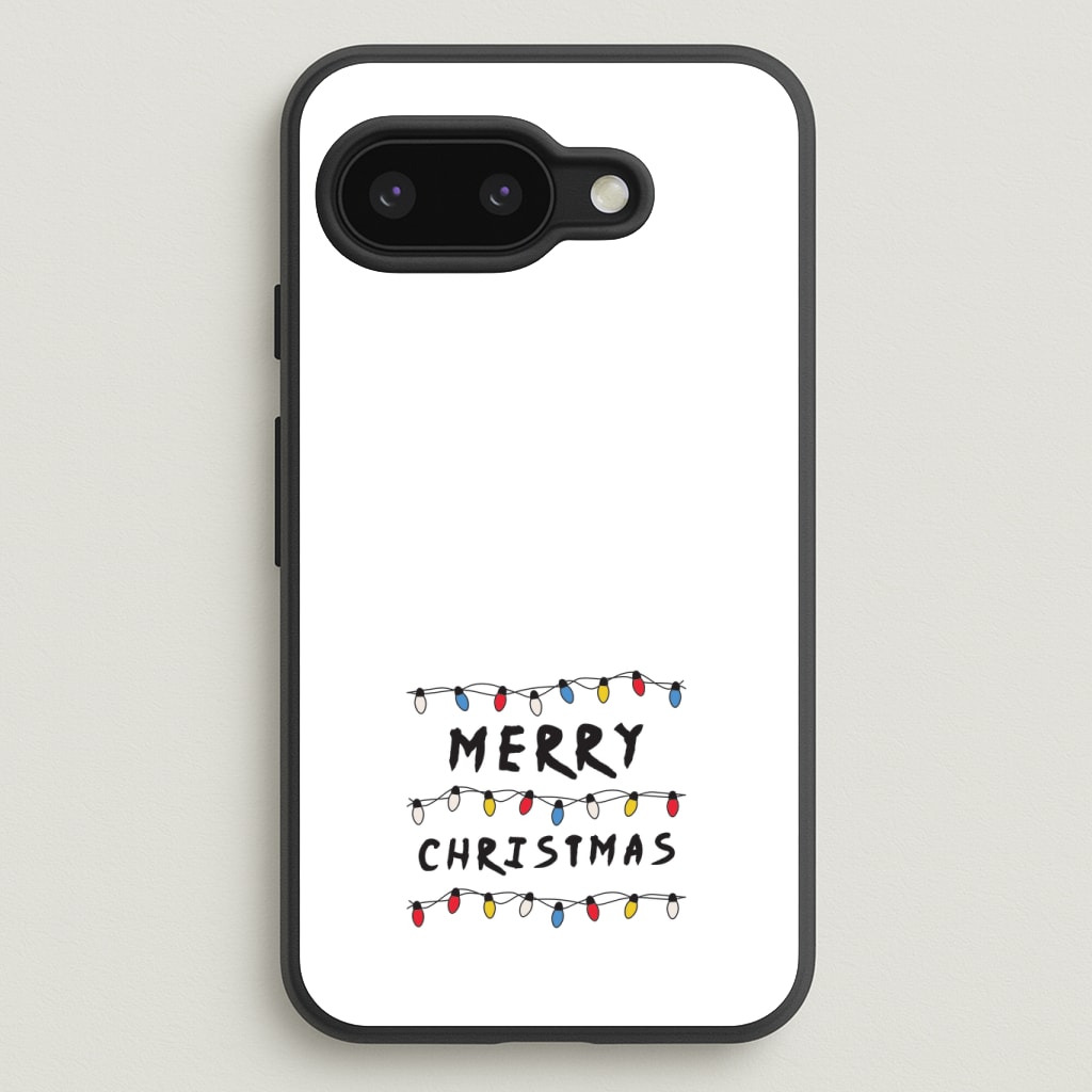 Merry Christmas String Lights Phone Case