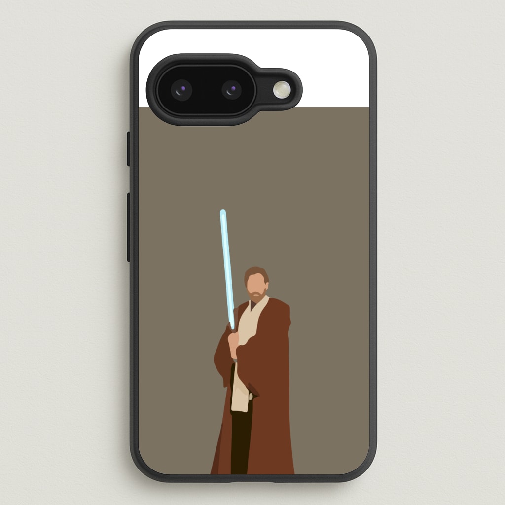 Kenobi Blue Lightsaber Phone Case