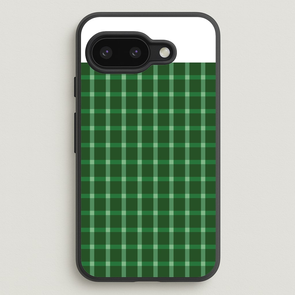 Dark Green Tartan Christmas Pattern Phone Case