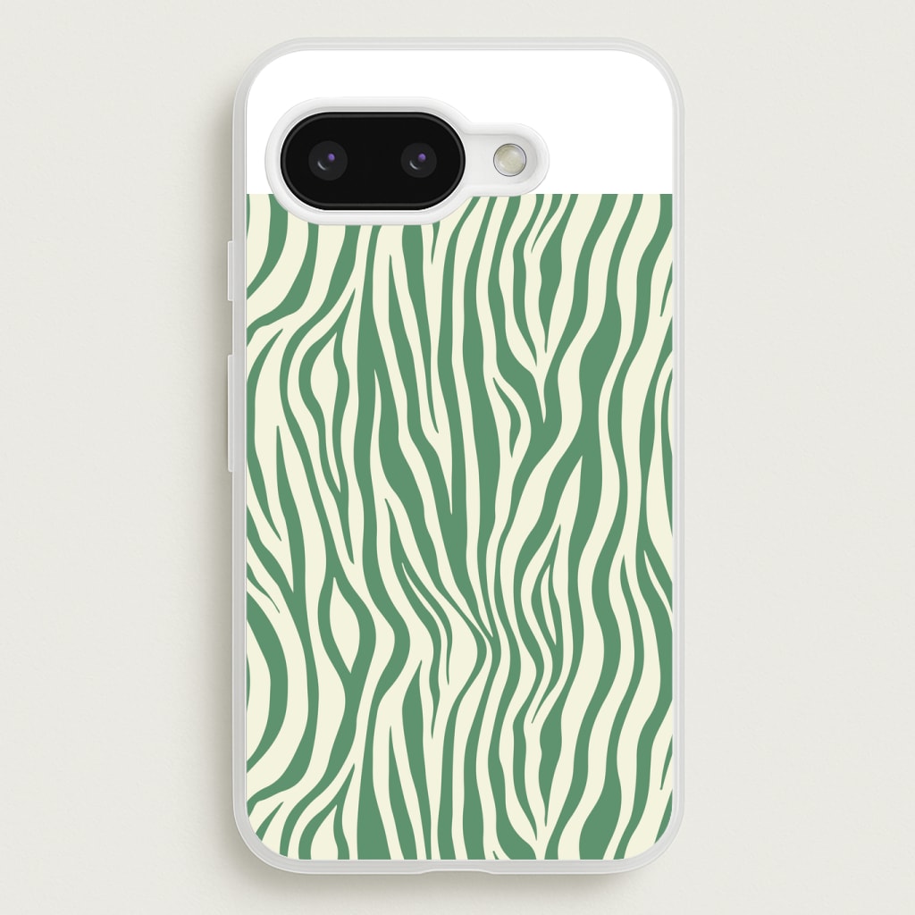 Green Zebra - Animal Patterns Phone Case