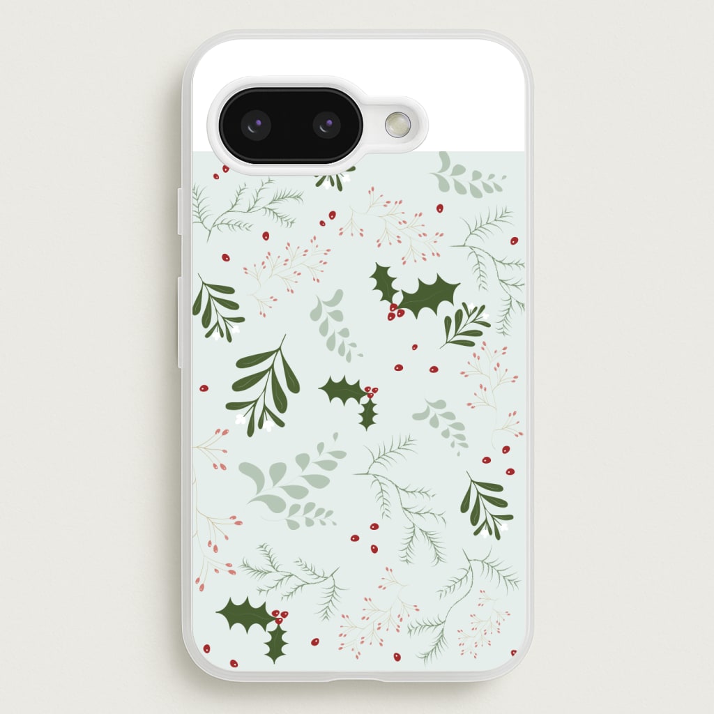 Christmas Floral Pattern Phone Case