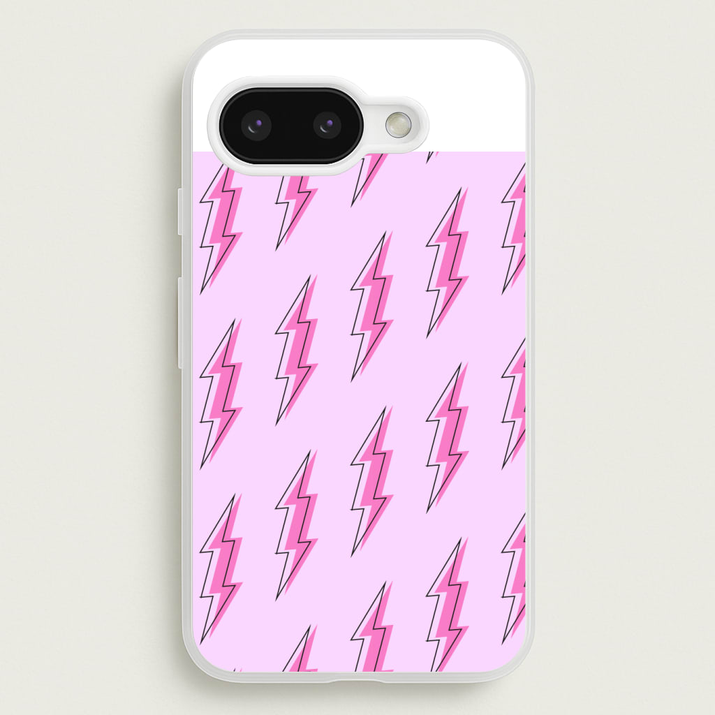 Pink Lightning - Eighties Phone Case