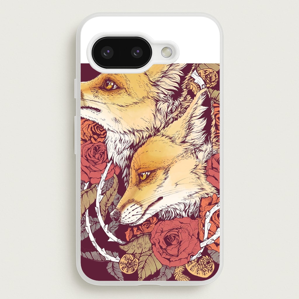 Red Fox Bloom Phone Case