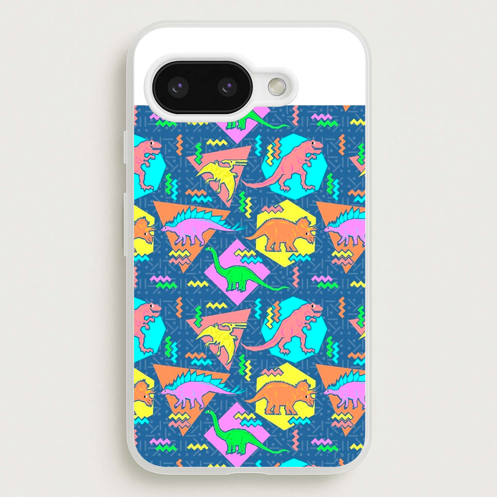 Nineties Dinosaurs Pattern Phone Case