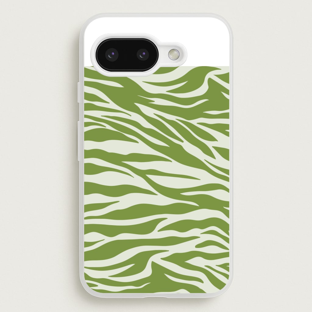 Abstract Green Print Phone Case