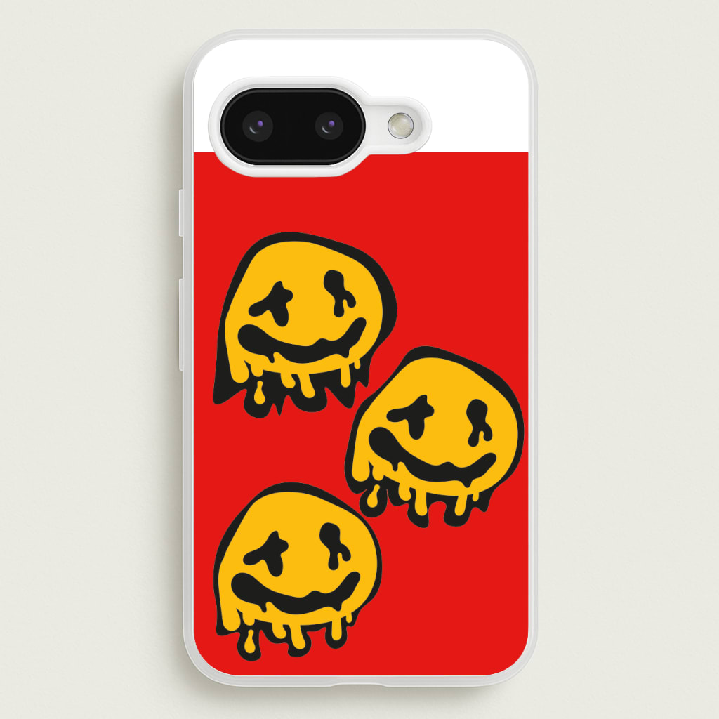 Dripping Smiley - Skate Aesthetic Phone Case