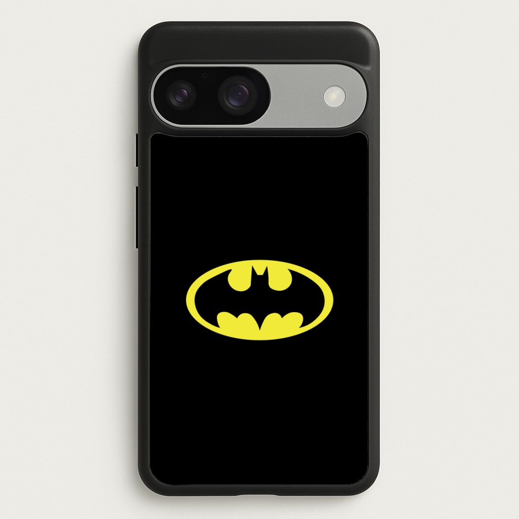 Black Bat Superhero Logo Phone Case