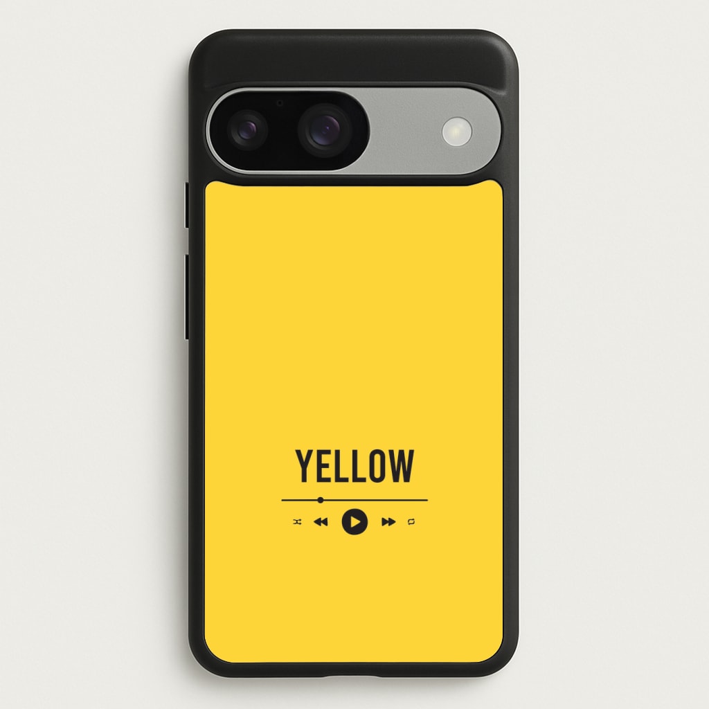 Yellow Music Player Phone Case