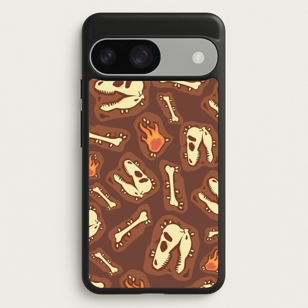 Bones And Skulls - Dinosaurs Phone Case