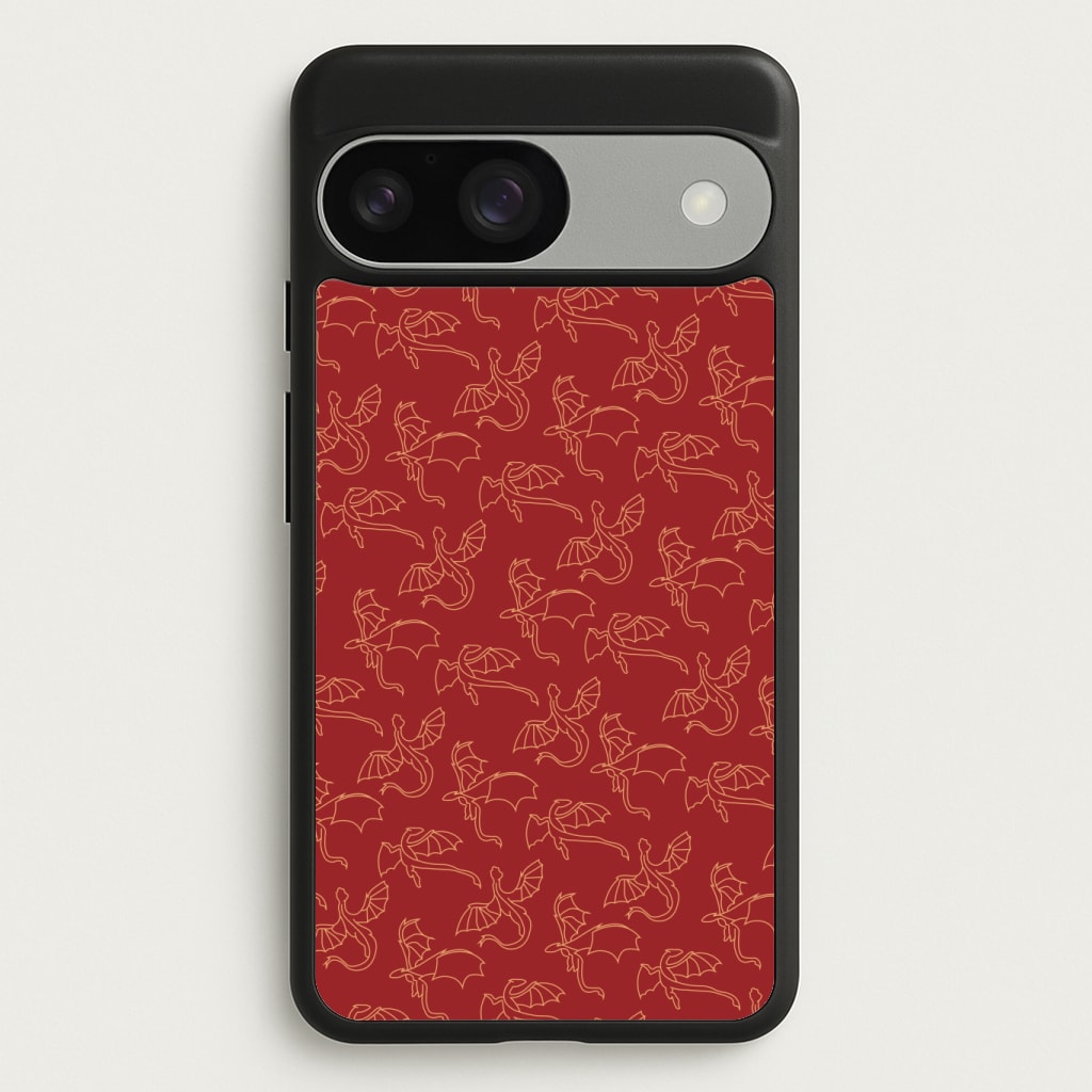 Flying Dragons - Dragon Patterns Phone Case