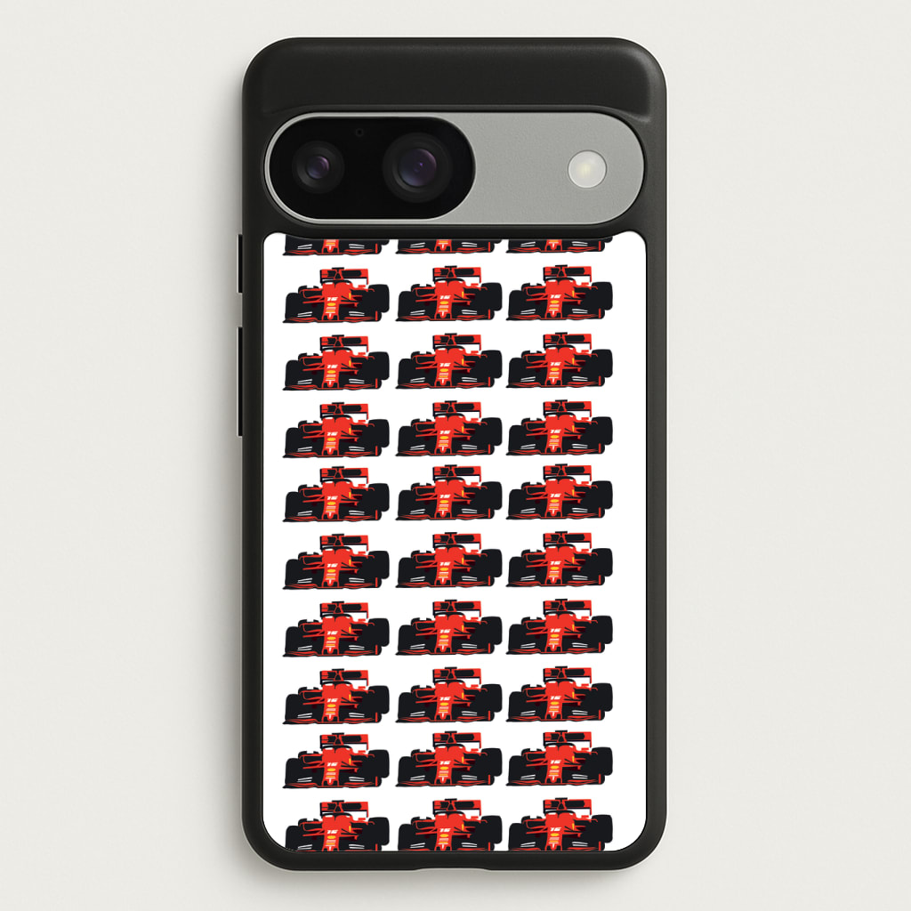F1 Car Collage Phone Case