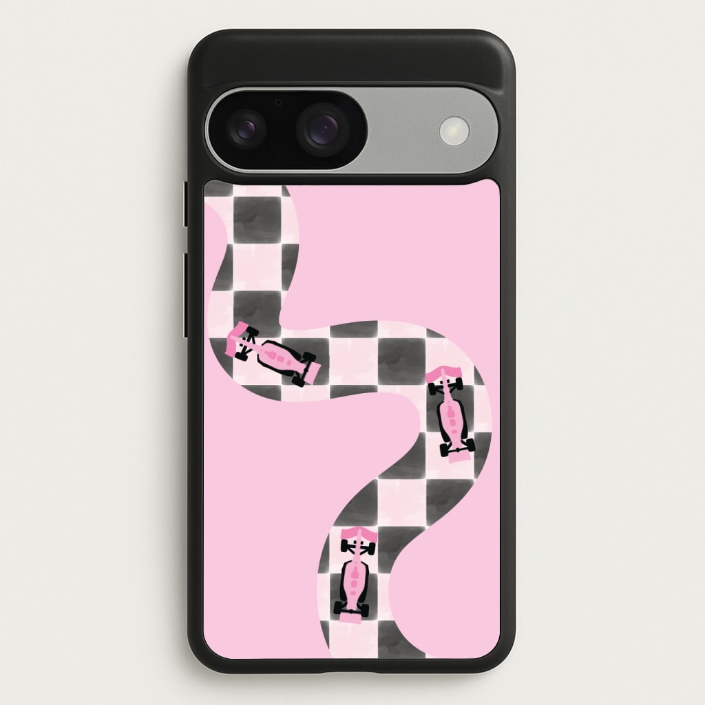 Checkered Track Phone Case