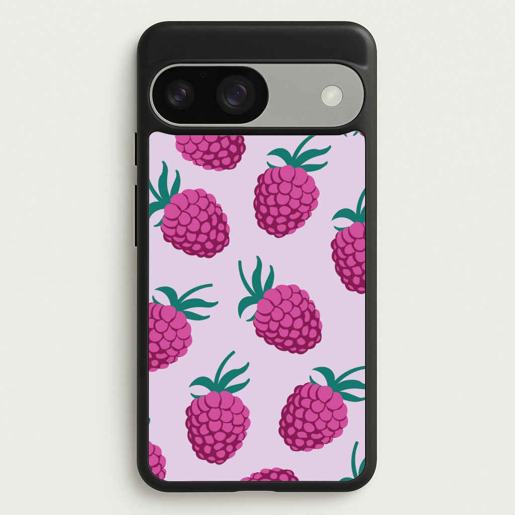 Rasberries - Fruit Patterns Phone Case
