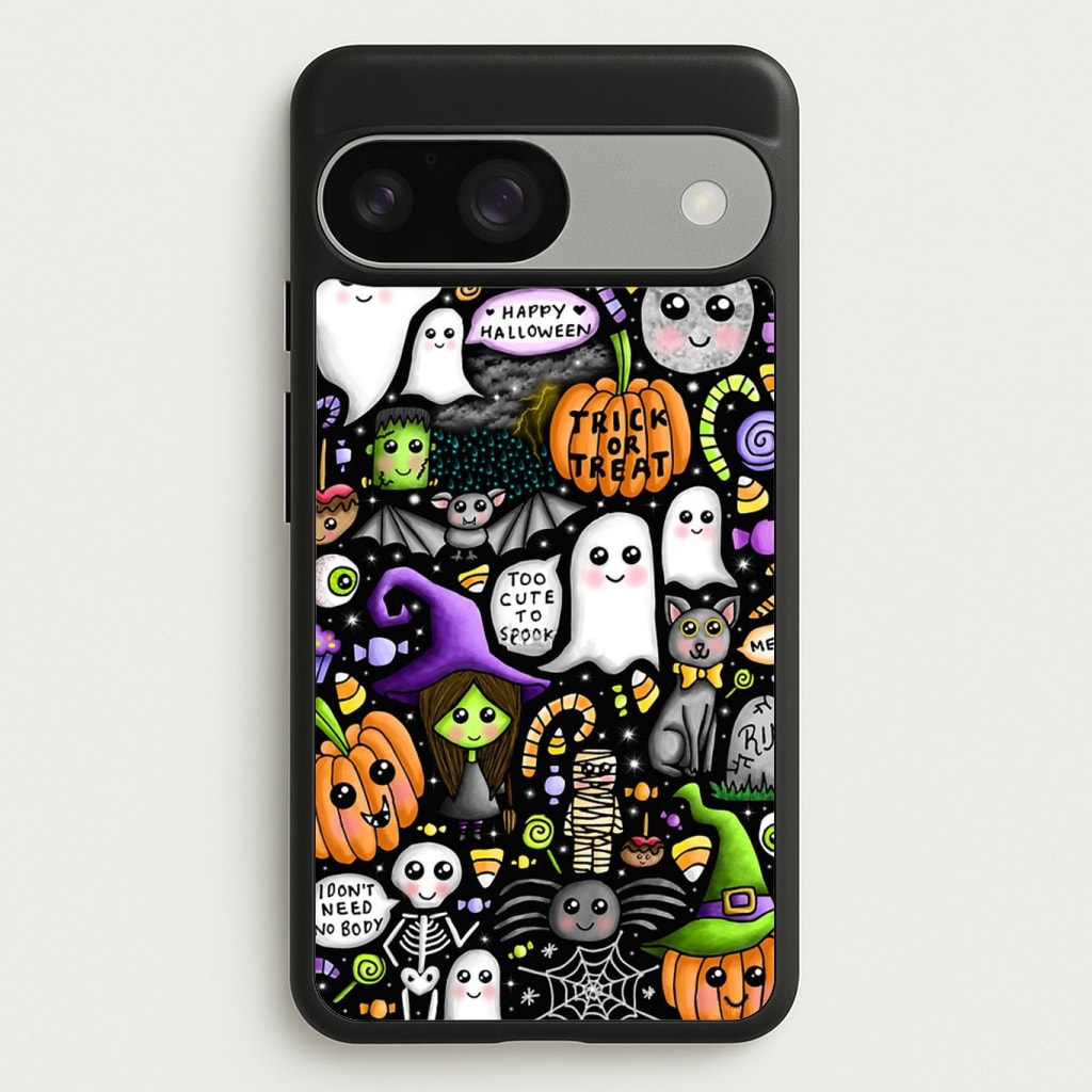 Colourful Halloween Pattern Phone Case