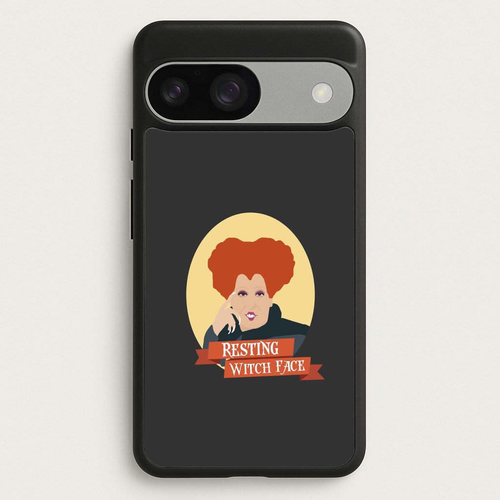 Resting Witch Face - Hocus Halloween Phone Case