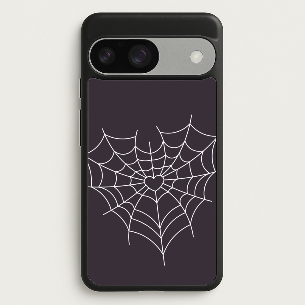 Spiderweb Hearts I Phone Case