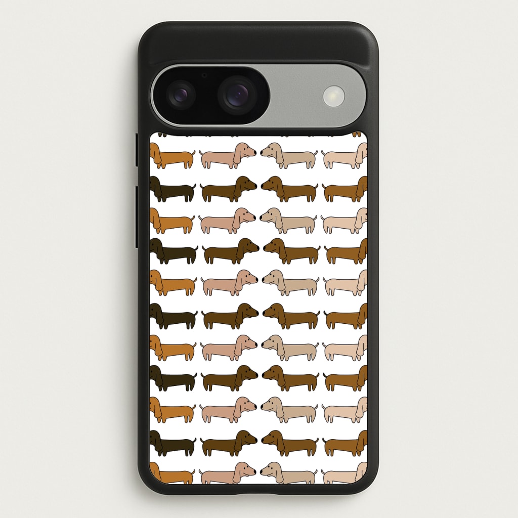 Collage - Dachshunds Phone Case