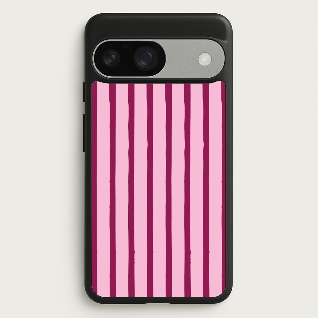 Strawberry Stripes  Phone Case