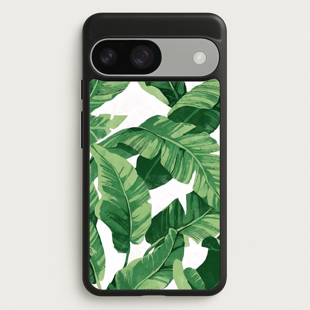 Tropical Banana Leaf Pattern Phone Case