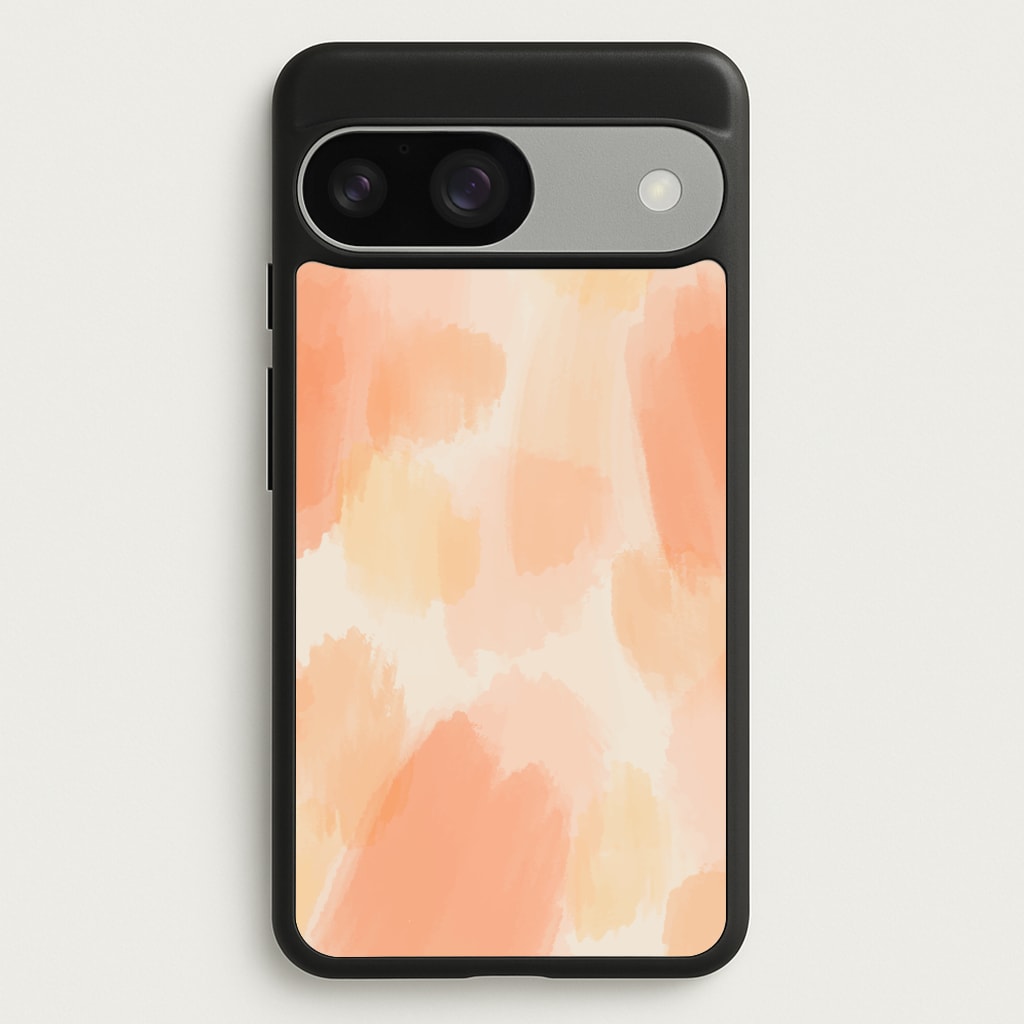 Orange Strokes Phone Case