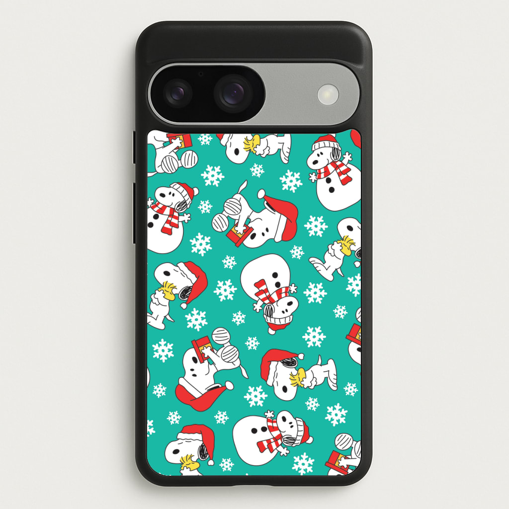 Christmas Cartoon Beagle Pattern Phone Case