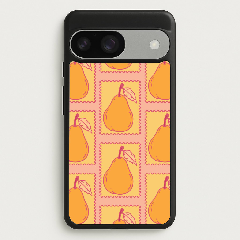 Pear Stamps Pattern Phone Case