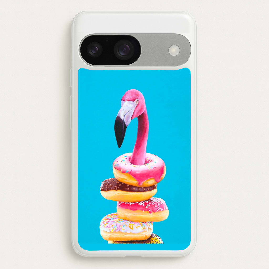 A Famished Flamingo Phone Case