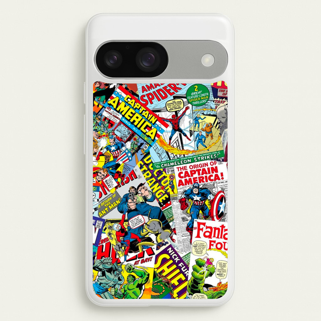 Superhero Comic Comics Pattern Phone Case
