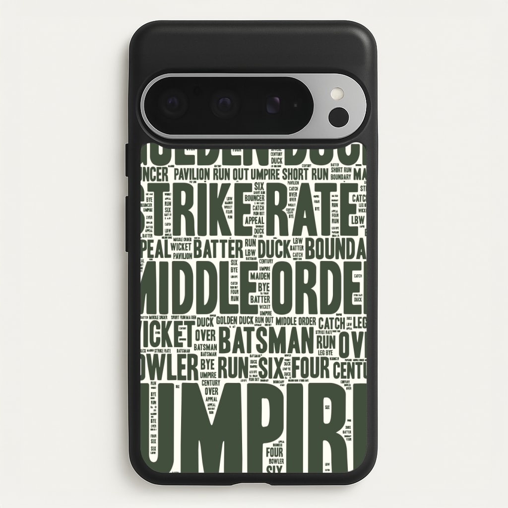Cricket Wordscape Phone Case