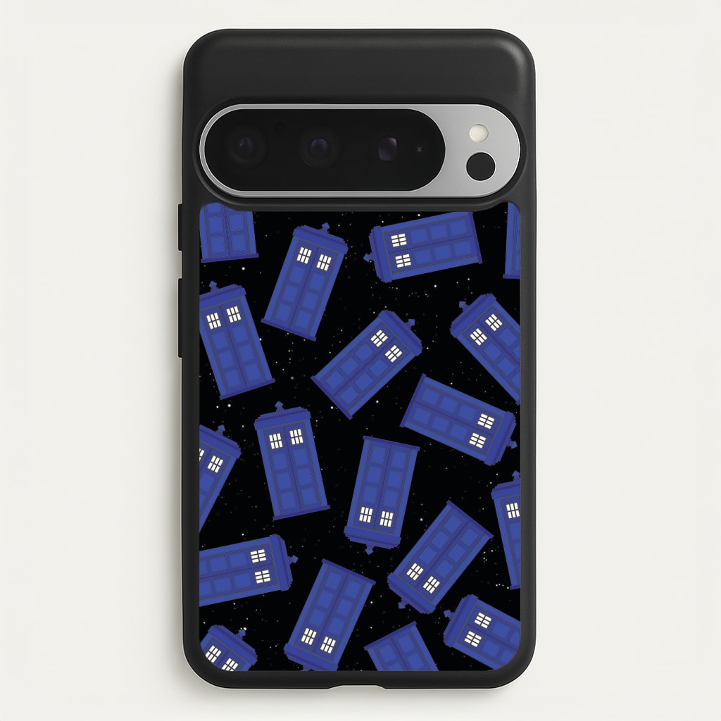 Tardis Pattern Phone Case