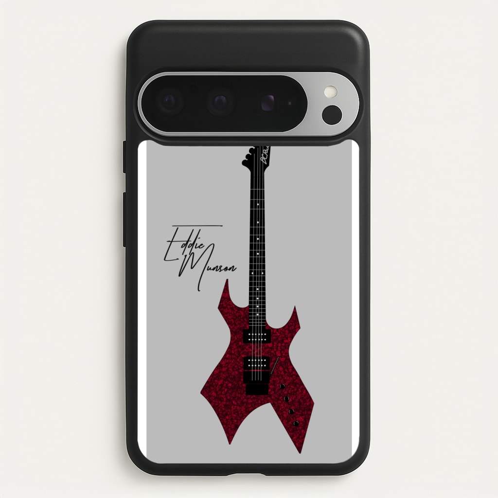 Eddie Munson Guitar Phone Case