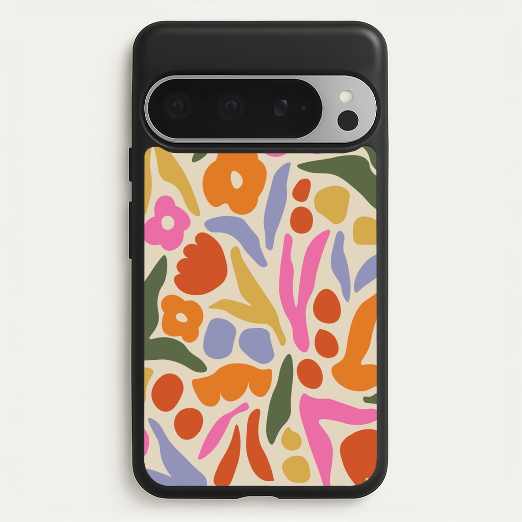 Abstract Floral Pattern - Floral Phone Case