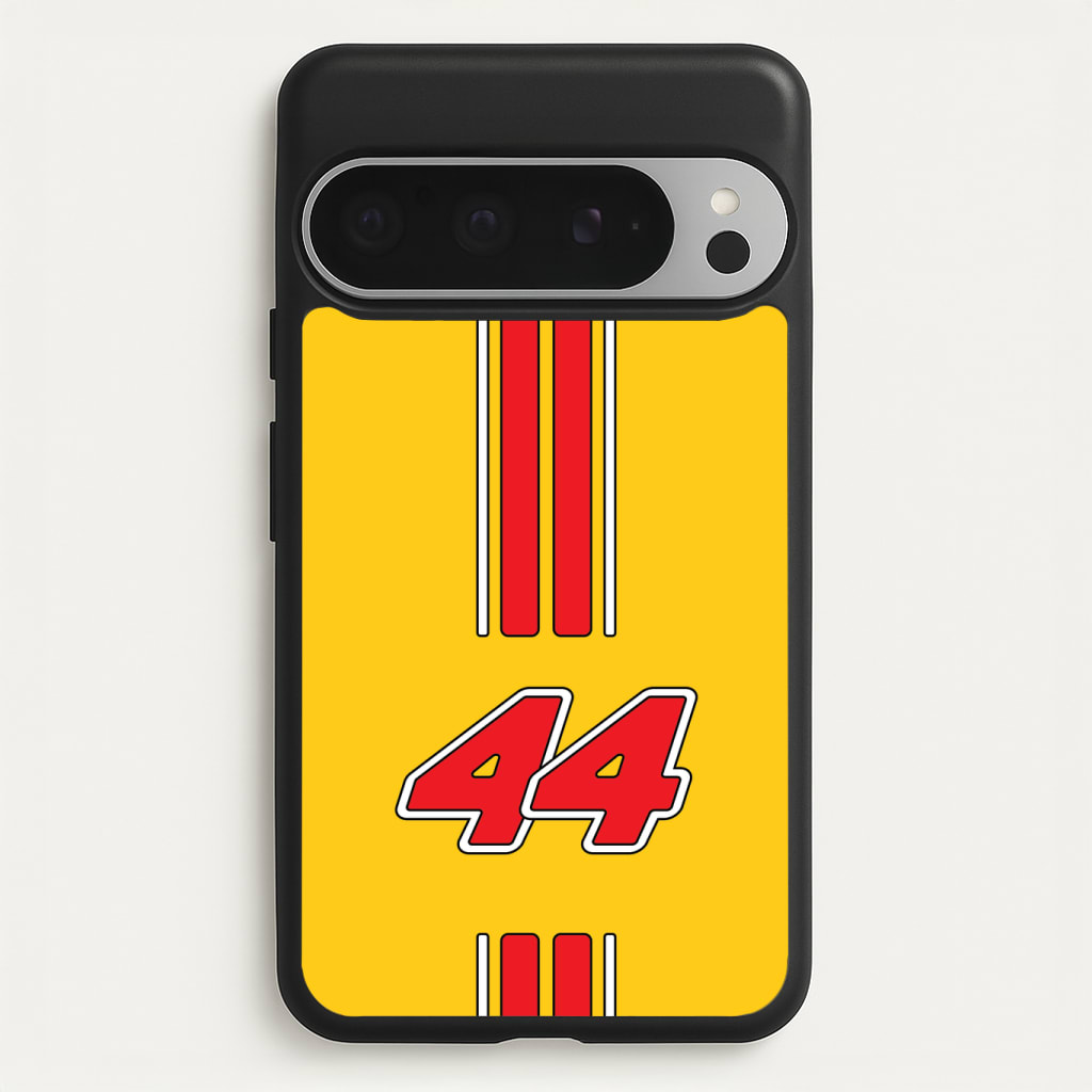 Retro Yellow And Red Hamilton Phone Case