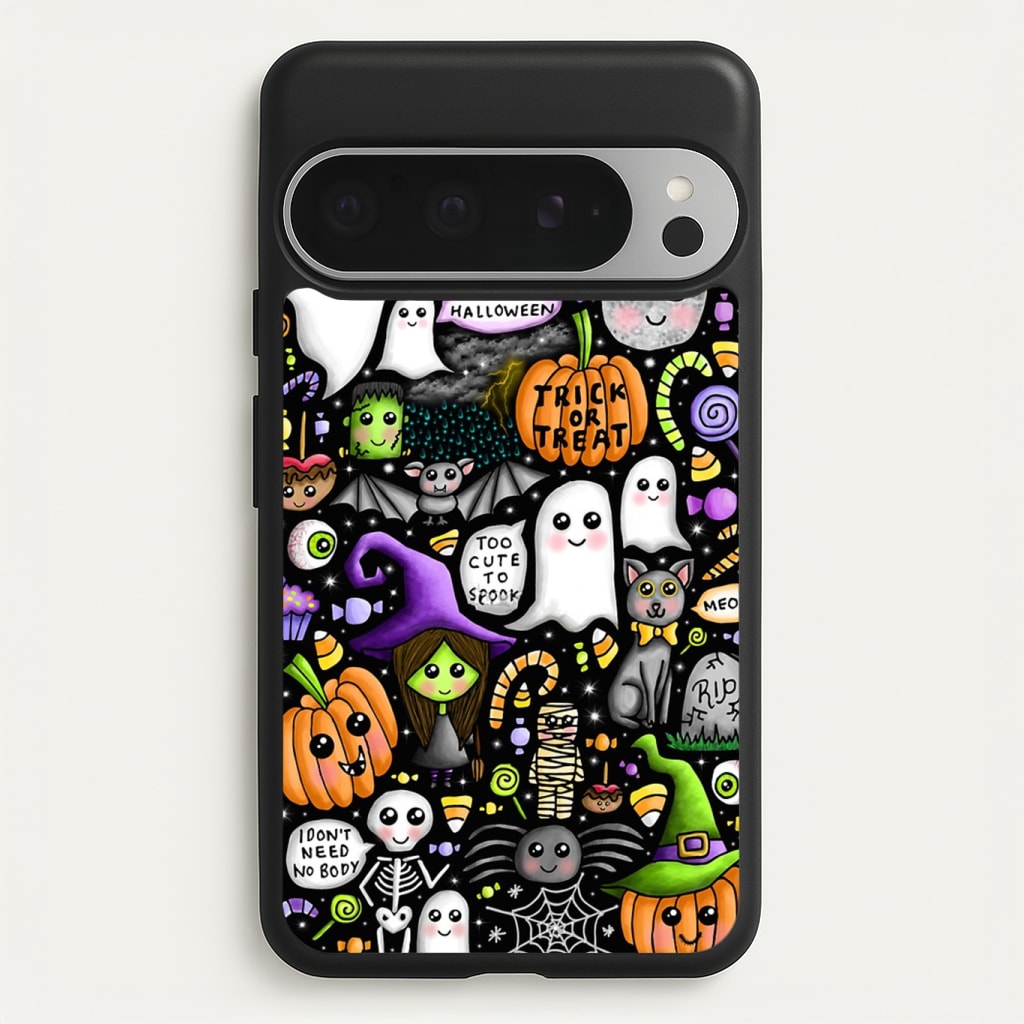 Colourful Halloween Pattern Phone Case