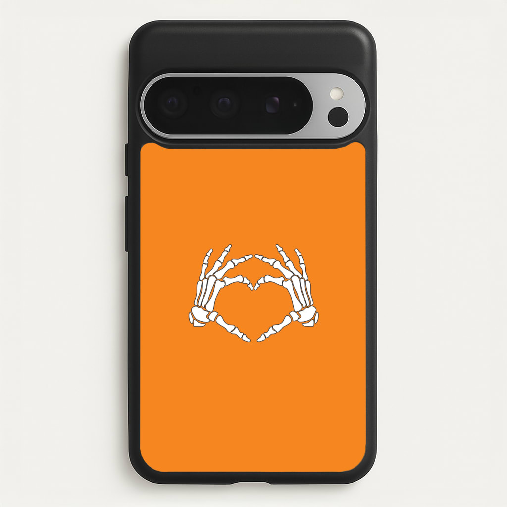 Skeleton Heart Phone Case