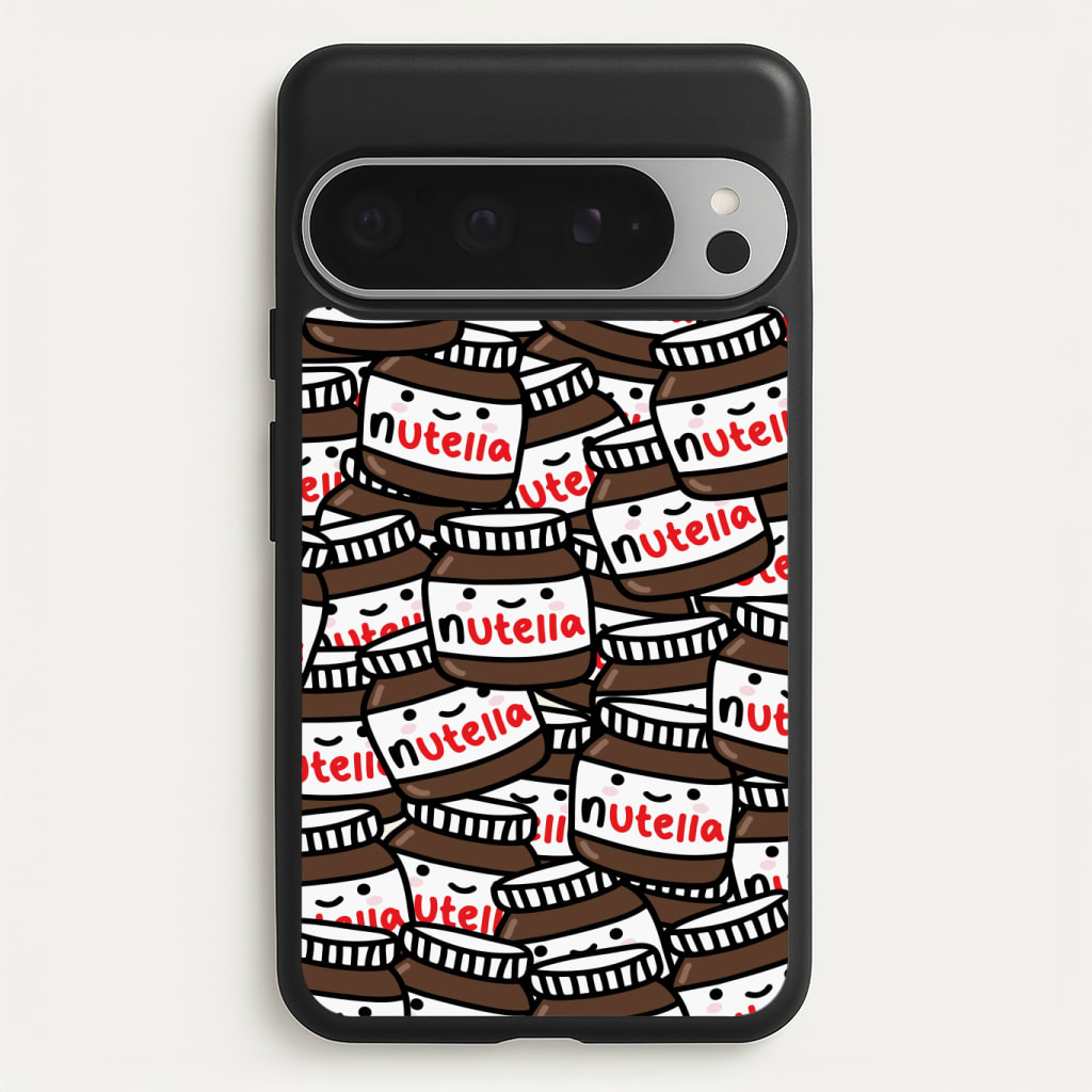 Cute Nutella Pattern Phone Case