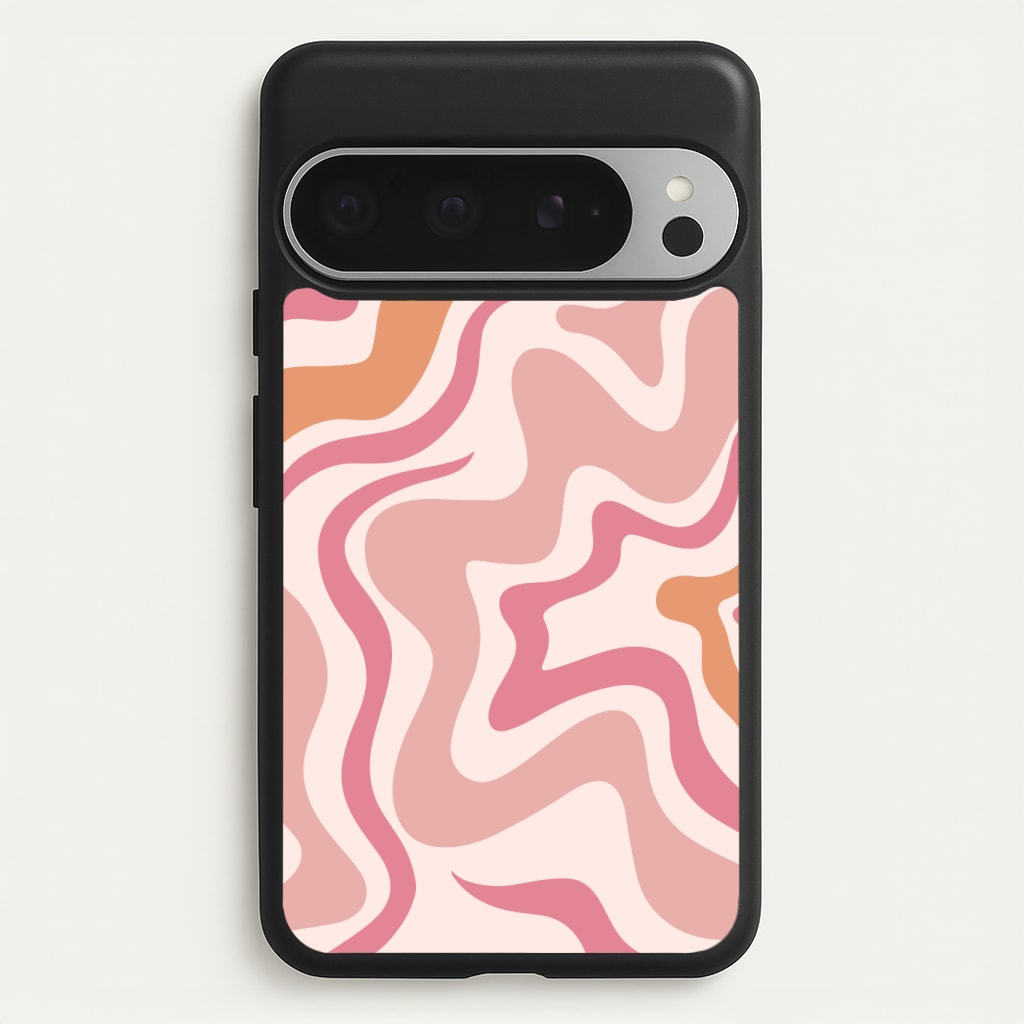 Pink Waves Phone Case