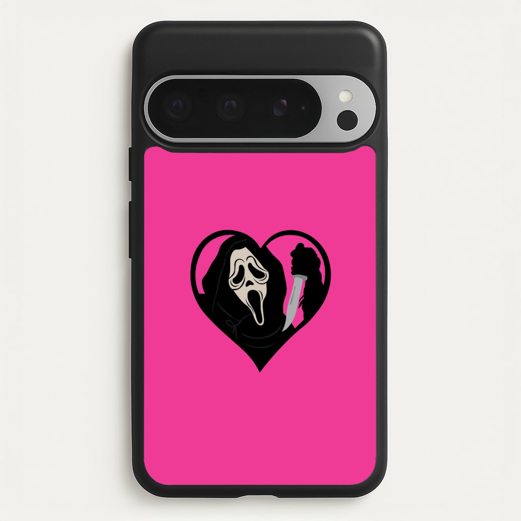 Heart face - Halloween Phone Case