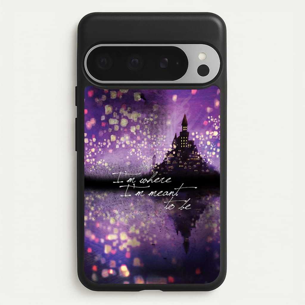 I'm Where I'm Meant To Be Tangled Phone Case