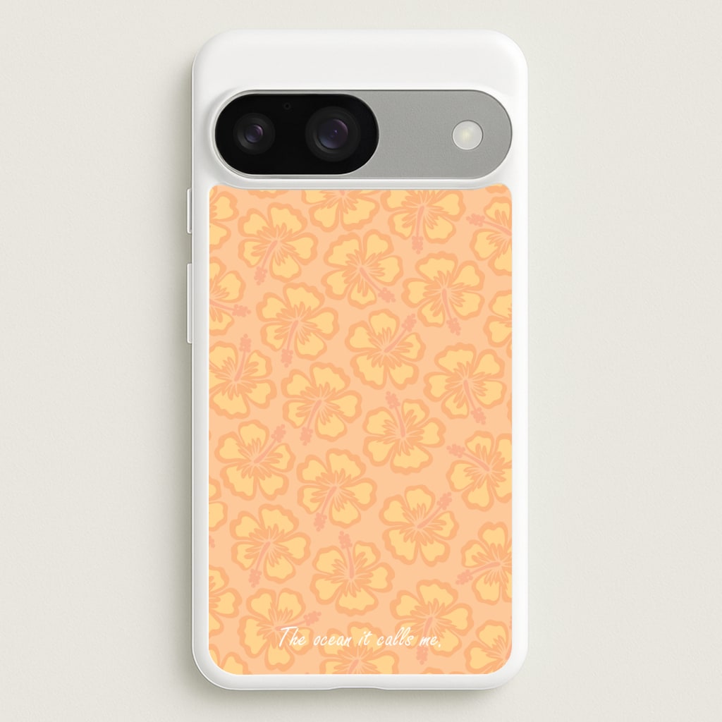 The Ocean It Calls Me Phone Case